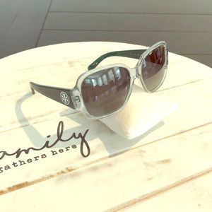 Tory Burch Sunglasses (Turquoise/Clear) NWOT